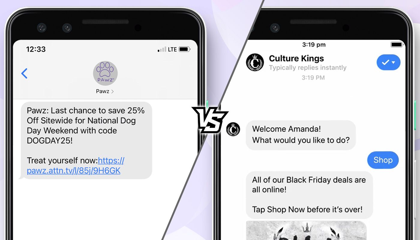 SMS vs. Messenger: Why you should not have to decide